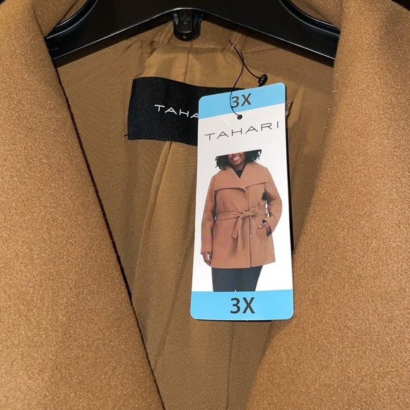 🔥Tahari Ella Double Face Wrap Coat - NWT🔥 - Picture 8 of 10